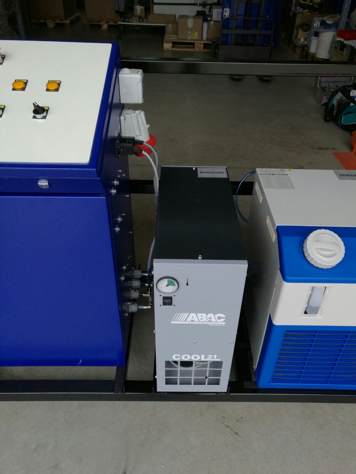 impianto pilota sperimentazione industriale